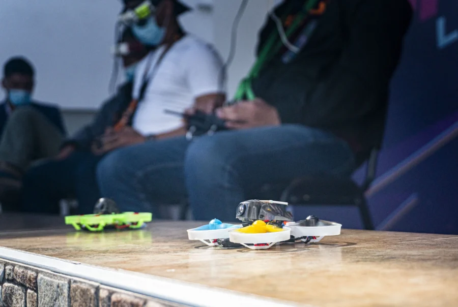Carrera Drones Tinywhoop Colombian Drone League Indoamericana